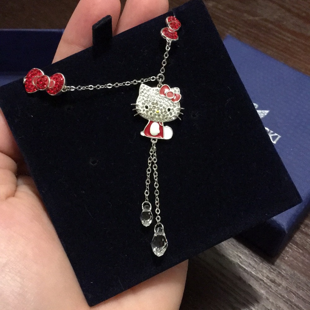 Swarovski Hello Kitty Necklace